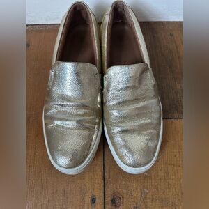Frye Gold Slip-On Women's Sneakers size 7.5M